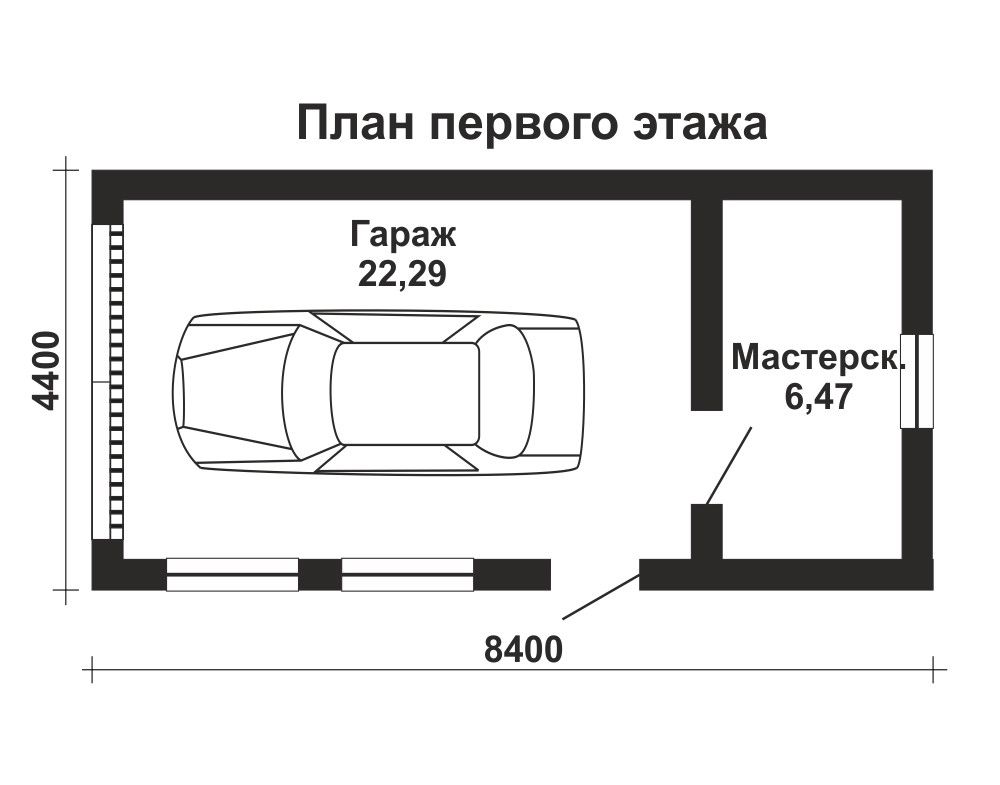 Строительство гаража под ключ в Красноярске